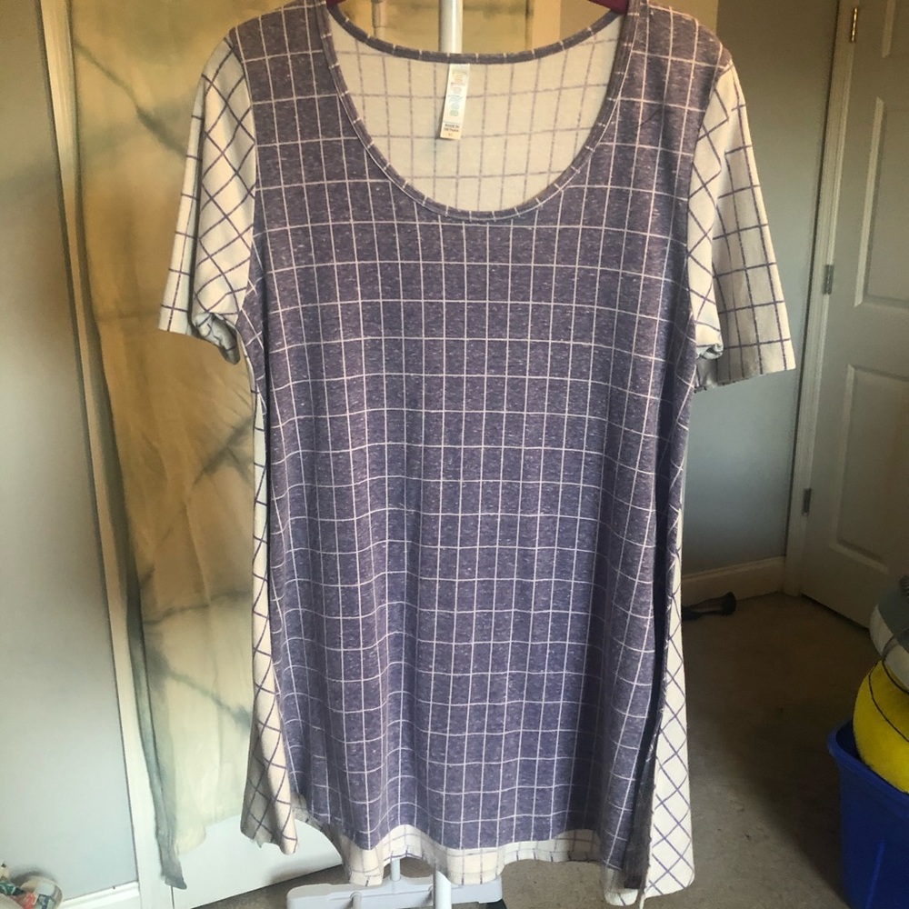 LuLaRoe Purple Short Sleeve